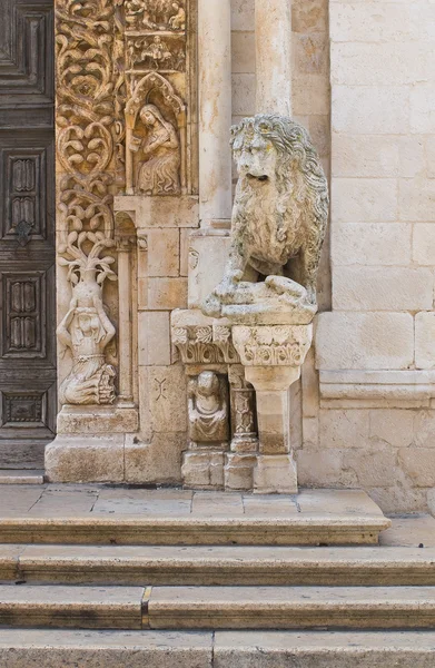 Duomo Cathedral of Altamura. Puglia. Southern Italy. — Stock Photo, Image