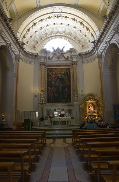 Madonna del Sabato Sanctuary. Minervino Murge. Puglia. Italien. — Stockfoto