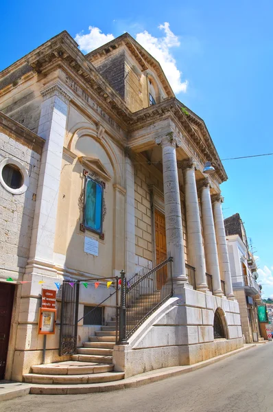 Kerk van incoronata. Minervino murge. Puglia. Italië. — Stockfoto