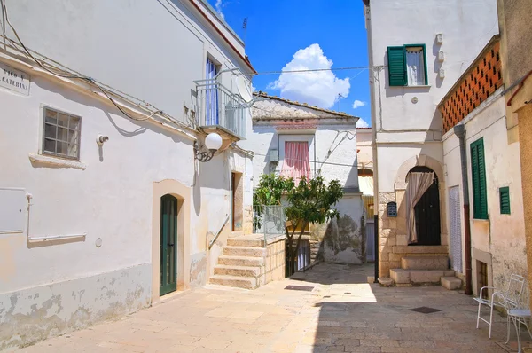 Alleyway. Minervino Murge. Puglia. Italy. — Stock Photo, Image