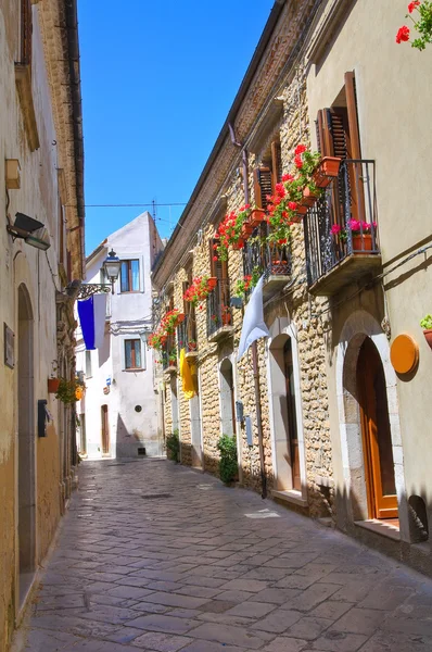 Aleja. Acerenza. Basilicata. Włochy. — Zdjęcie stockowe