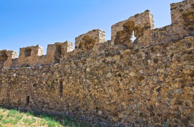 rocca Imperiale Swabian Şatosu. Calabria. İtalya.