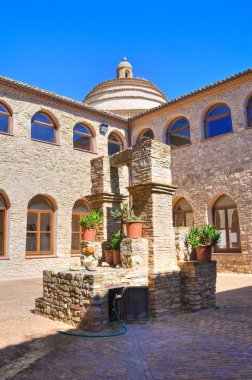 Franciscan monastery. Rocca Imperiale. Calabria. İtalya.