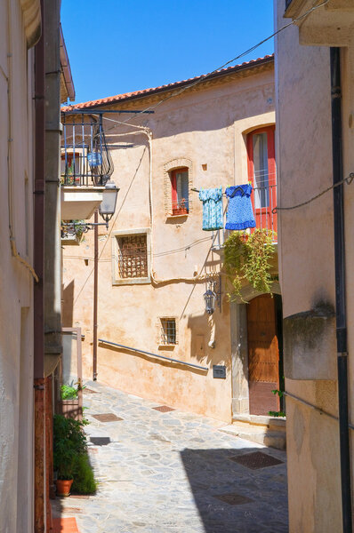 Alleyway. Rocca Imperiale. Calabria. Italy.