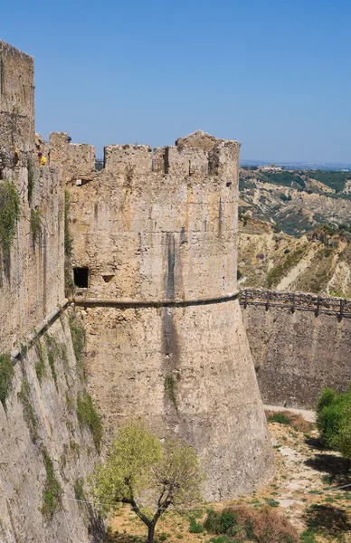 Castelo Suábio de Rocca Imperiale. Calábria. Itália . — Fotografia de Stock