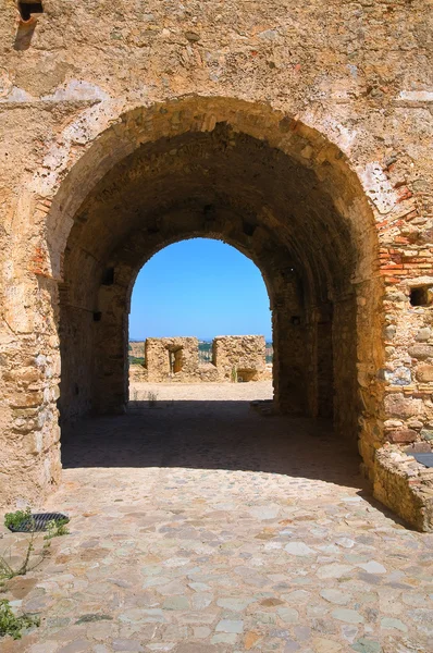 Swabian Castle of Rocca Imperiale. Calabria. Italy. — Stock Photo, Image