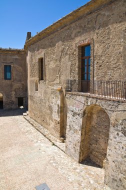 rocca Imperiale Swabian Şatosu. Calabria. İtalya.