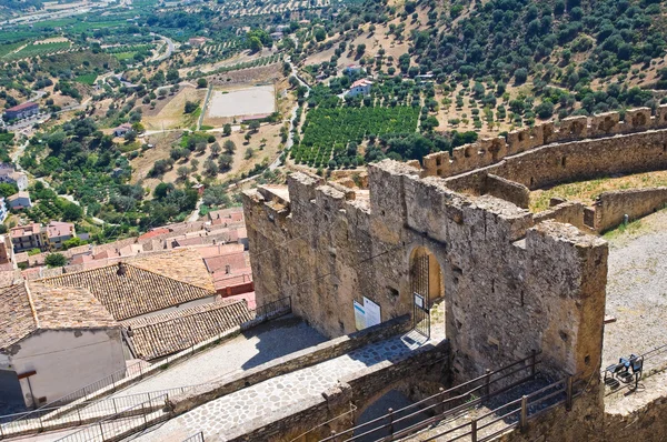 Rocca Imperiale Swabian Şatosu. Calabria. İtalya. — Stok fotoğraf