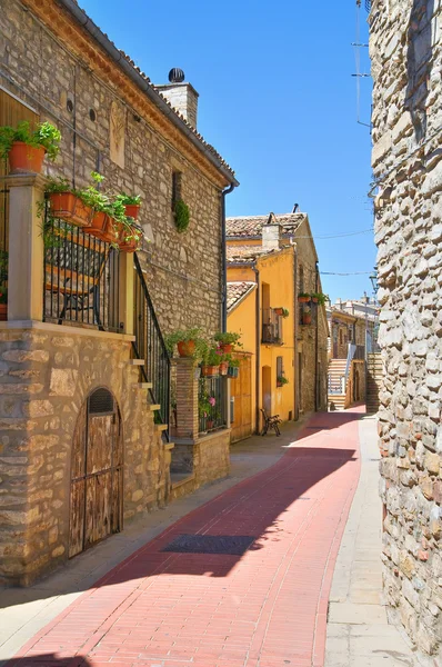 Steegje. Guardia perticara. Basilicata. Italië. — Stockfoto