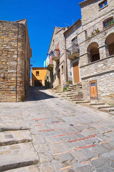 Steegje. Guardia perticara. Basilicata. Italië. — Stockfoto