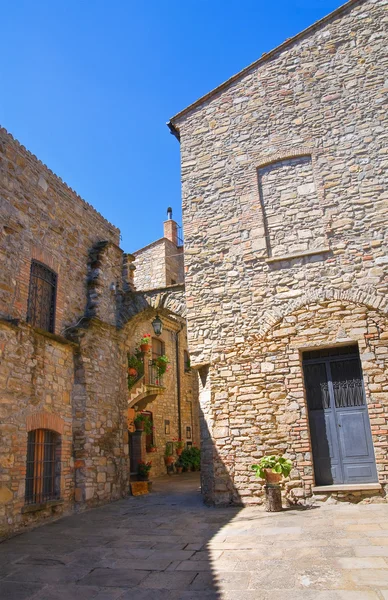 Gasse. guardia perticara. Basilikata. Italien. — Stockfoto