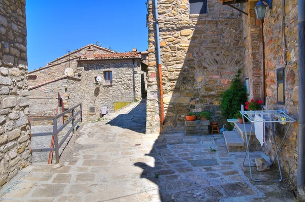 Une ruelle. Guardia Perticara. Basilicate. Italie . — Photo