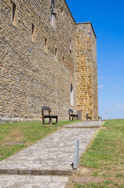 lagopesole Kalesi. Basilicata. İtalya.