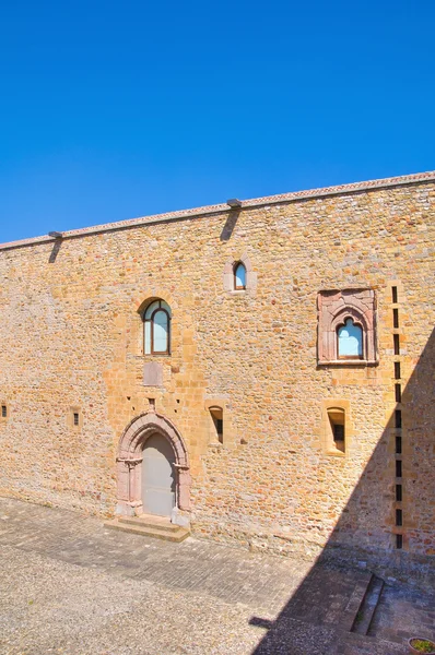 Lagopesole Burg. Basilikata. Italien. — Stockfoto