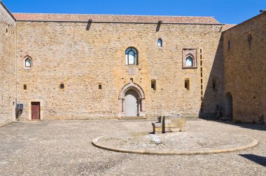 lagopesole Kalesi. Basilicata. İtalya.