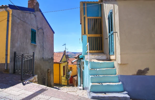 Alleyway. Pietragalla. Basilicata. Italy. — Stock Photo, Image