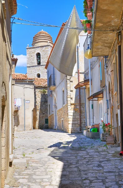 Alleyway. PIETRAGALLA. Basilicata. İtalya. — Stok fotoğraf