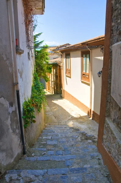 Alleyway. Viggianello. Basilicata. Italy. — Stock Photo, Image