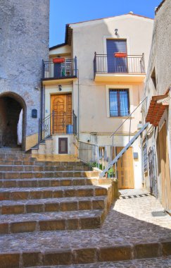 alleyway. Çek. Basilicata. İtalya.