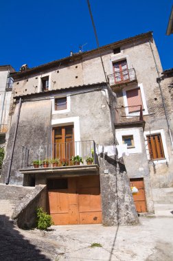 alleyway. Çek. Basilicata. İtalya.