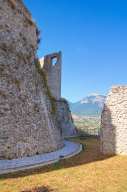 morano calabro Castle. Calabria. İtalya.