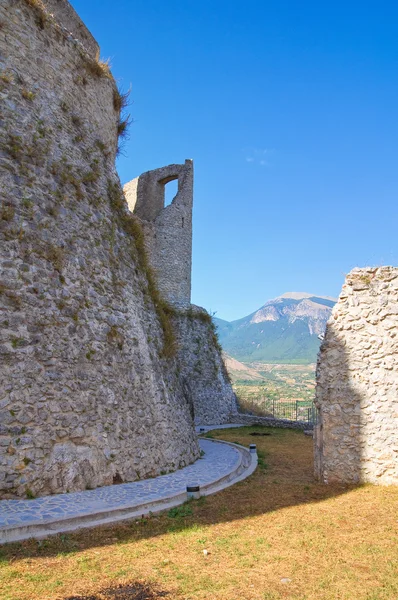 Morano 卡拉夫罗城堡。卡拉布里亚。意大利. — Stockfoto
