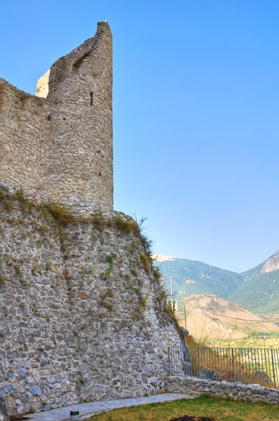 Burg von Morano Calabro. Kalabrien. Italien. — Stockfoto