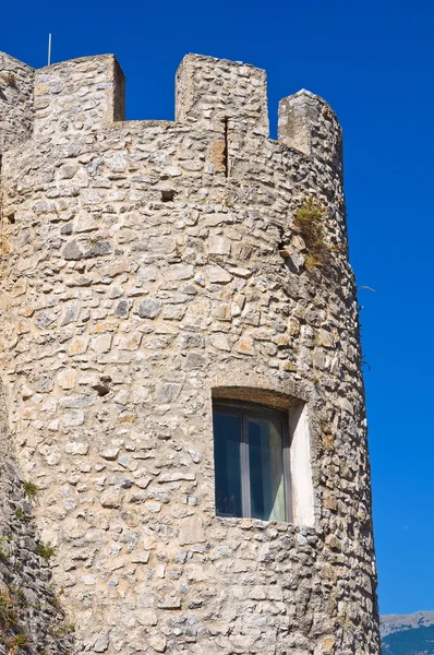 Burg von Morano Calabro. Kalabrien. Italien. — Stockfoto