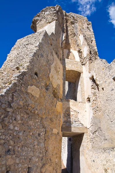 Kasteel van morano calabro. Calabria. Italië. — Stockfoto