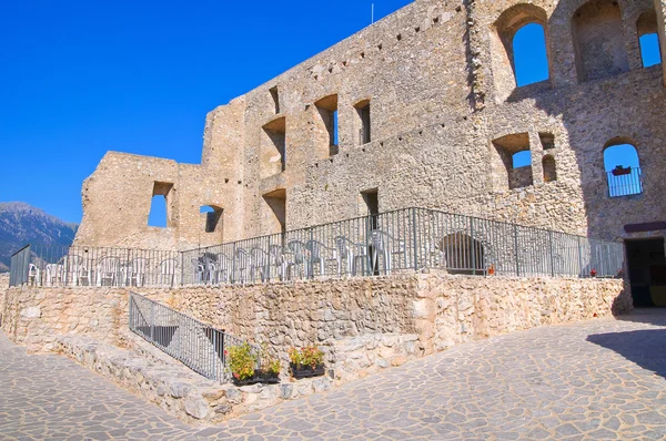 Castelo de Morano Calabro. Calábria. Itália . — Fotografia de Stock