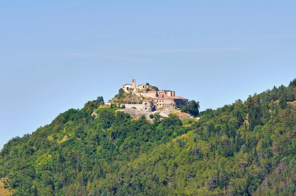 Castelo de Scorticata. Torriana. Emilia-Romagna. Itália . — Fotografia de Stock