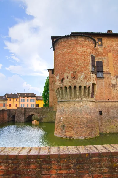 Kastély, fontanellato. Emilia-Romagna. Olaszország. — Stock Fotó