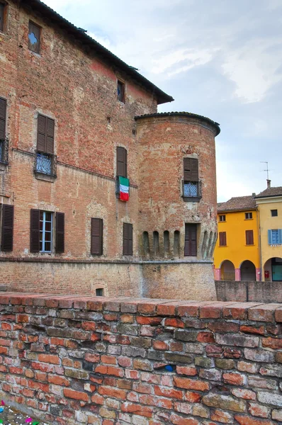 Fontanellato 的城堡。艾米利亚-罗马涅。意大利. — 图库照片