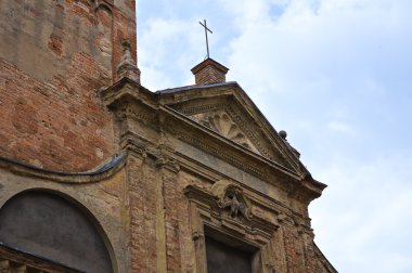 Kilise St. Nazzaro. Piacenza. Emilia-Romagna. İtalya.