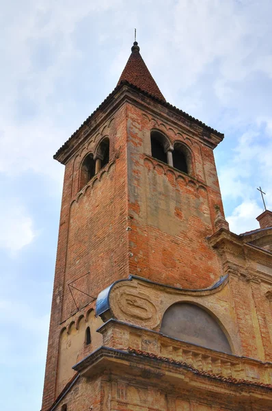 Church of St. Nazzaro. Piacenza. Emilia-Romagna. Italy. — Stock Photo, Image