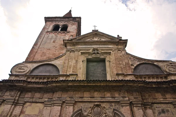 Kyrkan av St Nazzaro. Piacenza. Emilia-Romagna. Italien. — Stockfoto