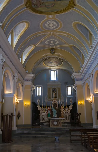 Matka církev viggianello. Basilicata. Itálie. — Stock fotografie