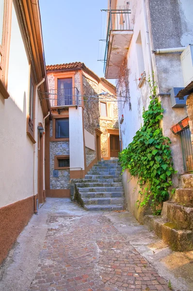 Une ruelle. Viggianello. Basilicate. Italie . — Photo