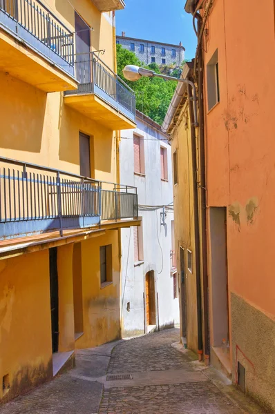 Para o beco. Viggianello. Basilicata. Itália . — Fotografia de Stock