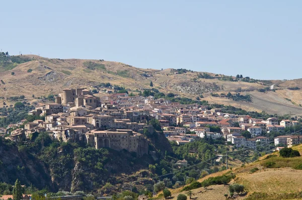 Panoramautsikt över oriolo. Kalabrien. Italien. — Stockfoto