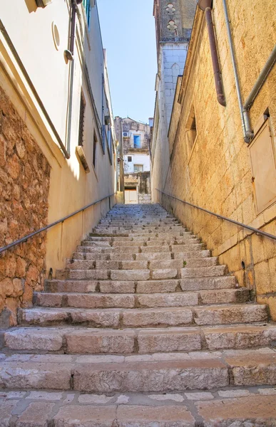 Gasse. minervino murge. Apulien. Italien. — Stockfoto