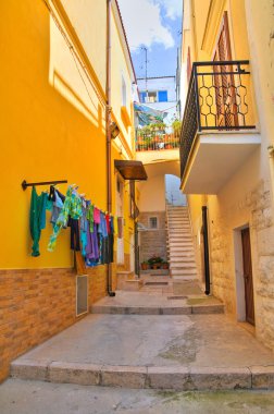 alleyway. Minervino murge. Puglia. İtalya.