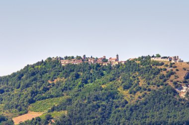 emilia-romagna panoramik manzaralı. İtalya.