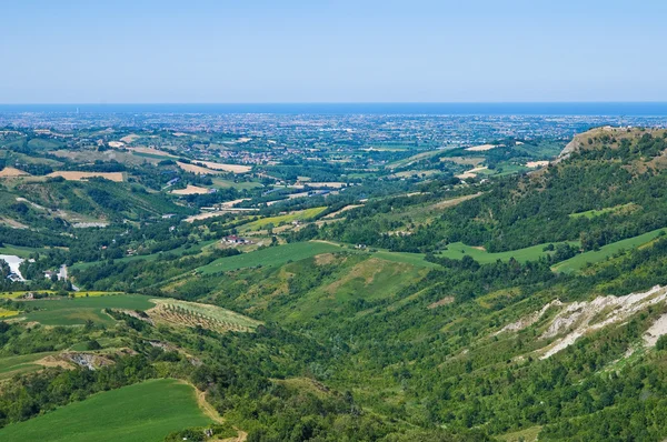 Panoramautsikt över emilia-romagna. Italien. — Stockfoto