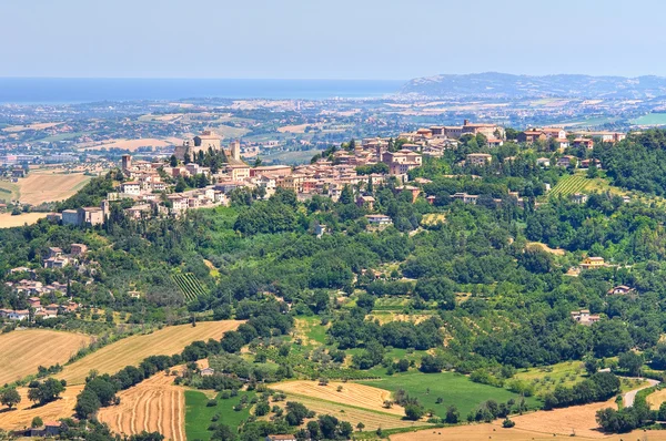 Vista panorâmica da Emília-Romanha. Itália . — Fotografia de Stock