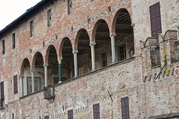 Hrad fontanellato. Emilia-Romagna. Itálie. — Stock fotografie