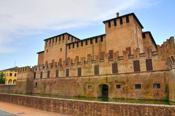 Fontanellato 的城堡。艾米利亚-罗马涅。意大利. — 图库照片