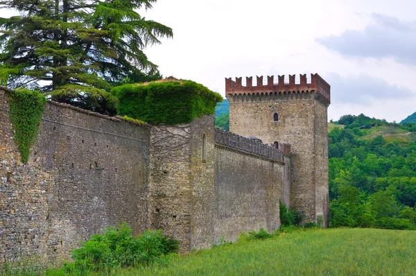 Burg von riva. Ponte dell 'olio. Emilia-Romagna. Italien. — Stockfoto