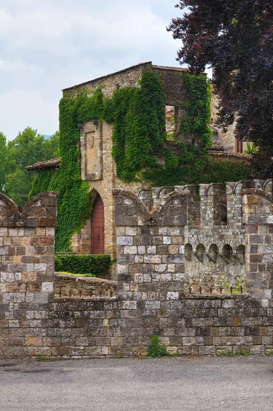 Castillo de Riva. Ponte dell 'Olio. Emilia-Romaña. Italia . —  Fotos de Stock