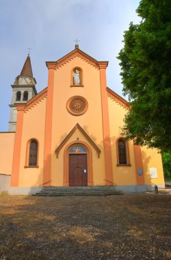 Kilise St. Martino. Torrano. Emilia-Romagna. İtalya.